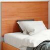 vidaXL Headboard Wax Brown 90 cm Solid Wood Pine