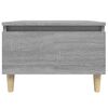 vidaXL Side Table Grey Sonoma 50x46x35 cm Engineered Wood