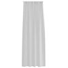 vidaXL Voile Curtain 2 pcs Light Grey 225 x 140 cm Polyester