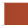 vidaXL Vertical Awning Terracotta 180x600 cm Oxford Fabric