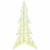 vidaXL Christmas Tree with 240 LEDs Warm White 180 cm PET