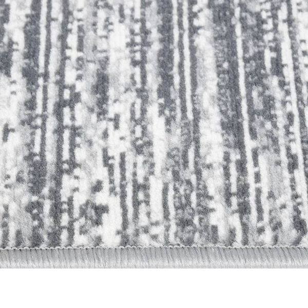 vidaXL Runner Rug BCF Grey 80x150 cm