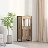 vidaXL Book Cabinet Artisian Oak 40 x 30 x 86.5 cm Engineered Wood