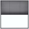 vidaXL Plisse Insect Screen for Windows Aluminium Anthracite 120x120cm