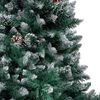 vidaXL Artificial Christmas Tree with 300 LEDs with Stand Green 180 cm