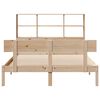 vidaXL Bookcase Bed without Mattress 120x200 cm Solid Wood Pine