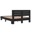 vidaXL Bed Frame without Mattress Black 120x200 cm