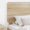 vidaXL Headboard with Headboard Sonoma Oak 75 cm Engineered wood