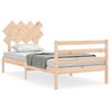 vidaXL Bed Frame without Mattress 100x200 cm Solid Wood