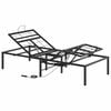 vidaXL Electric Adjustable Bed Frame Black 200 x 70 x 33.5 cm Steel
