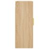 vidaXL Wall Mounted Cabinets 2 pcs Sonoma Oak 69.5x34x90 cm
