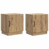 vidaXL Bedside Table 2 pcs Artisian Oak 43 x 34.5 x 47 cm