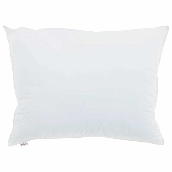 vidaXL Pillow with Pillow 2 pcs White 60 x 80 cm Cotton