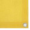vidaXL Balcony Screen Yellow 90x600 cm HDPE