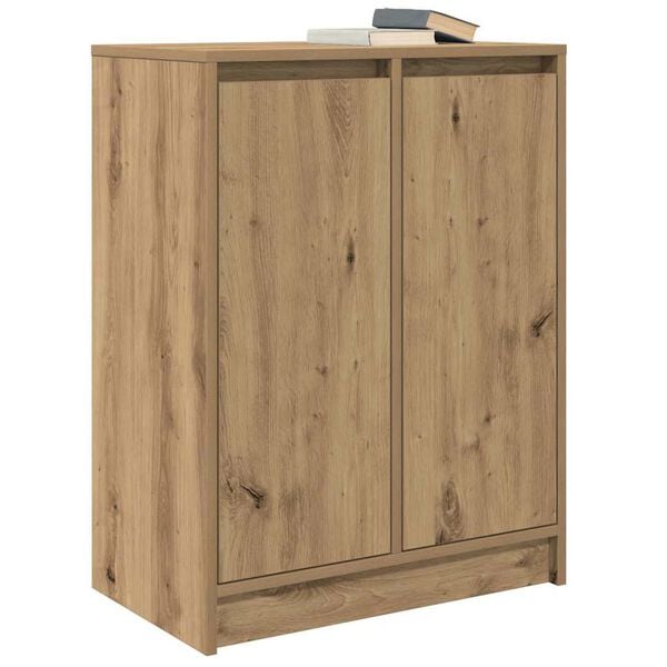 vidaXL Sideboard Artisan Oak 57x34x76 cm Engineered Wood