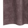 vidaXL Velvet Curtains with Curtains 2 pcs Brown 260 x 140 cm Velvet