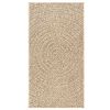 vidaXL Rug ZIZUR 100x200 cm Jute Look Indoor and Outdoor