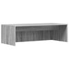vidaXL Wall-Mounted Desk Grey Sonoma Engineered Wood 100 x 45 x 30 cm