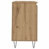 vidaXL Sink Cabinet Artisan Oak 65x33x60 cm Engineered Wood