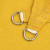 vidaXL Sunshade Sail 160 g/m² Yellow 2.5x4.5 m HDPE