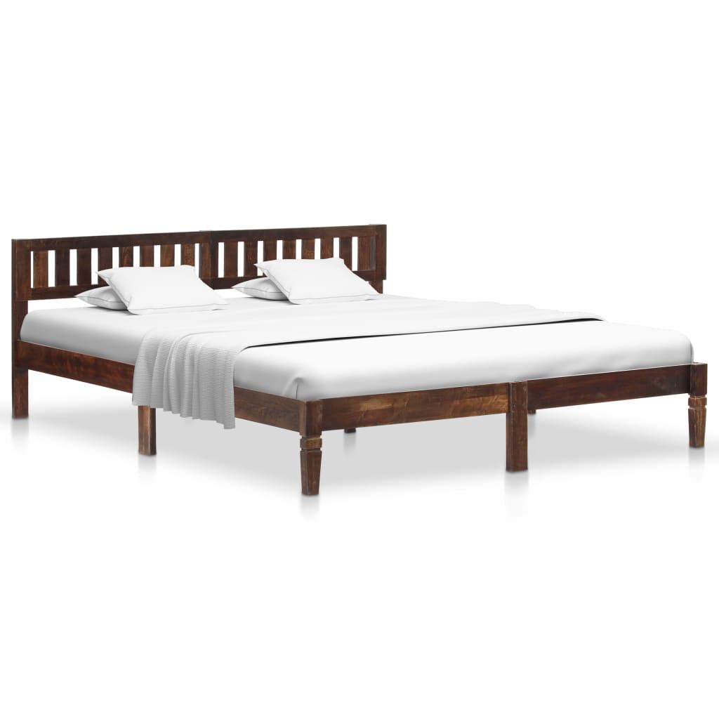 Mango wood hot sale king bed