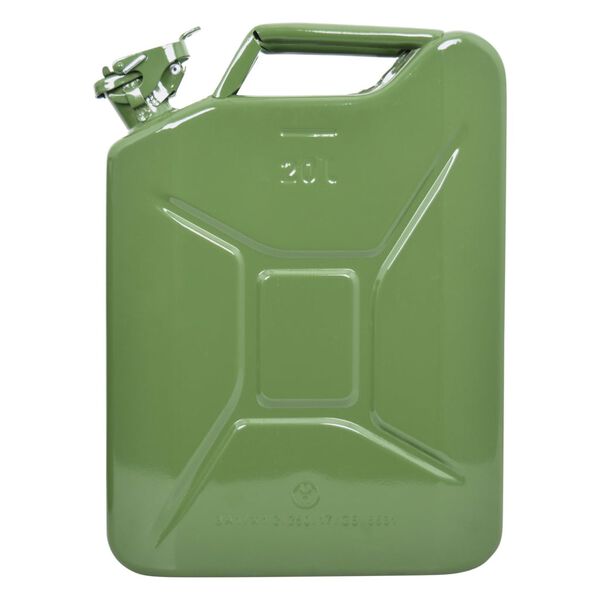 Carpoint Petrol Can 20 L Metal Green