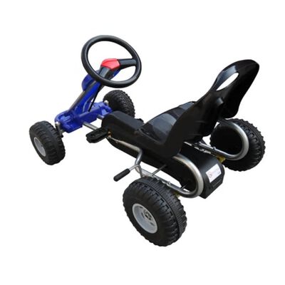 vidaXL Pedal Go Kart Blue