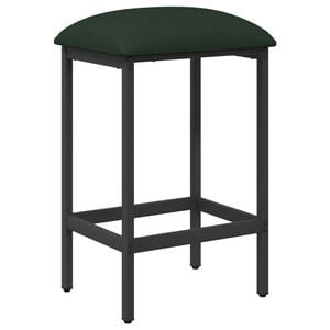 vidaXL Bar Stool Dark Green 40 x 32 x 64 cm Engineered Wood