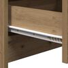vidaXL Bedside Cabinet Artisan Oak 38 x 34 x 61 cm Engineered wood