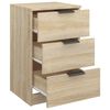 vidaXL Bedside Cabinets 2 pcs Sonoma Oak 40x36x65 cm