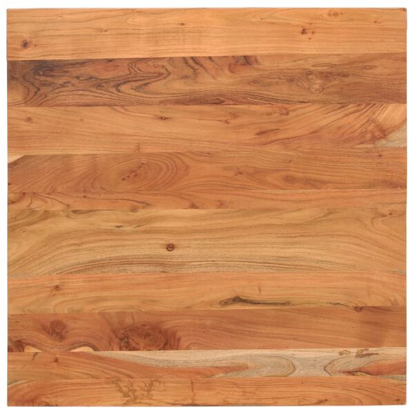 vidaXL Table Top 90x90x3.8 cm Square Solid Wood Acacia