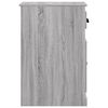 vidaXL Side Cabinet with Drawer Grey Sonoma 40x50x75 cm Engineered Wood