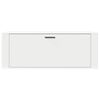 vidaXL Wall Shoe Cabinet White 100x35x38 cm Engineered Wood