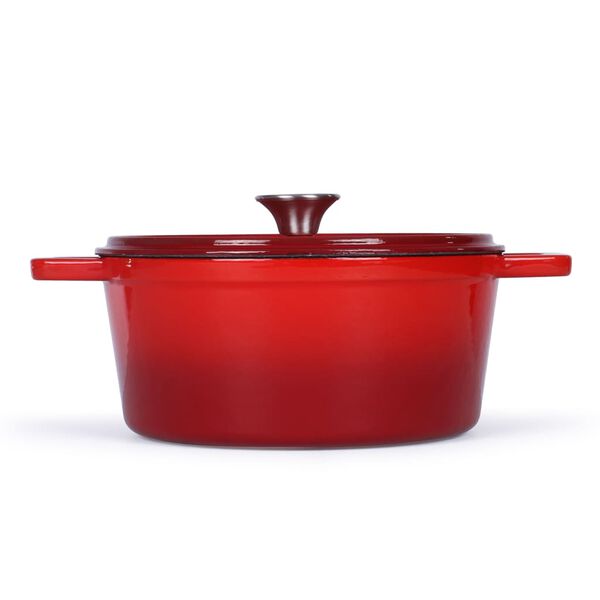 Livoo Casserole Round 24 cm 4 L Red