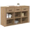 vidaXL Sideboard Artisan Oak 100 x 30 x 59.5 cm Engineered Wood