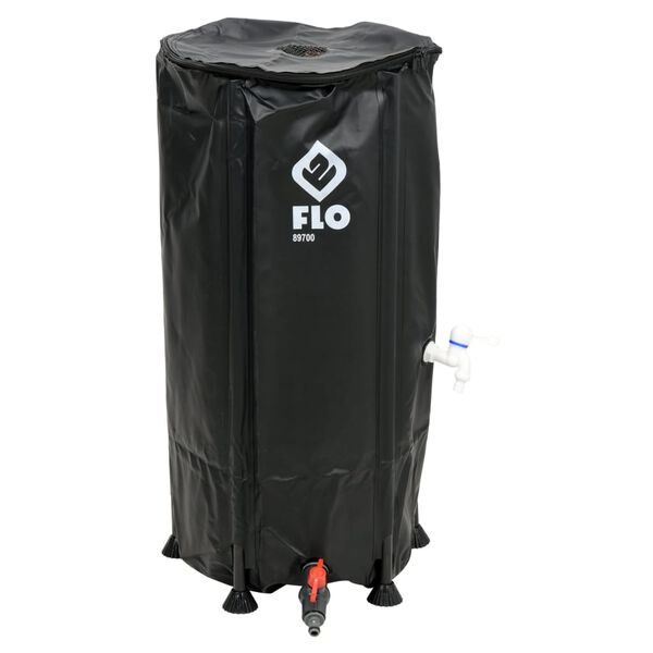 FLO Foldable Rain Tank 100 L Black