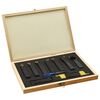 vidaXL 12 Pieces Indexable Turning Tool Set 16x16 mm 100 mm