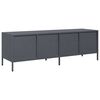 vidaXL TV Cabinet Anthracite 135x39x43.5 cm Cold-rolled Steel