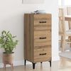 vidaXL Sideboard Artisan Oak 34.5 x 34 x 90 cm Engineered Wood