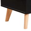 vidaXL TV Cabinet Black 120x40x46 cm MDF