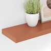 vidaXL Wall Shelf 4 pcs Red 120 x 23.5 x 4 cm Engineered Wood