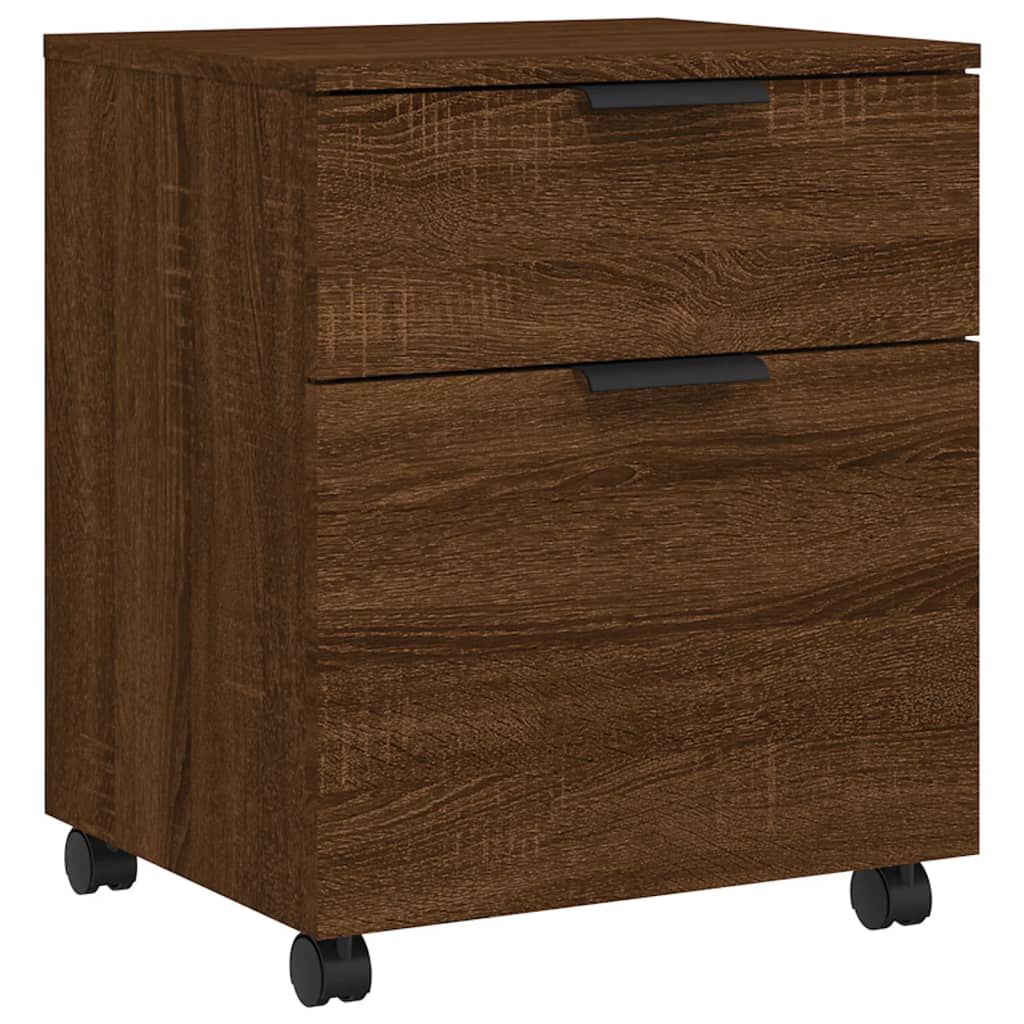 File cabinet on wheels top
