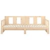 vidaXL Pull-out Day Bed without Mattress Solid Wood Pine 2x(90x200) cm