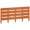 vidaXL Headboard Wax Brown 180 cm Solid Wood Pine
