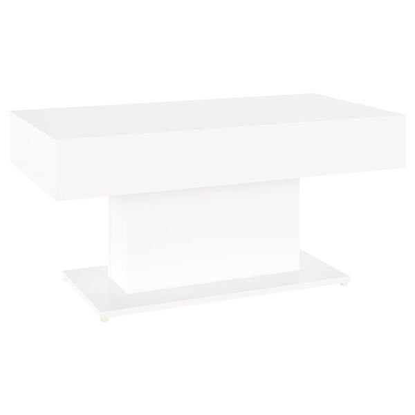 vidaXL Coffee Table White 96x50x45 cm Engineered Wood