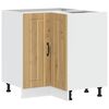 vidaXL Kitchen Corner Base Cabinet Lucca Artisan Oak Engineered Wood