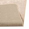 vidaXL Rug Print Cream 200 x 50 cm Polyester and PVC