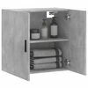 vidaXL Wall Cabinet Concrete Grey 60x31x60 cm Engineered Wood