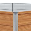vidaXL Raised Garden Bed Light Brown 129 x 129 x 77 cm