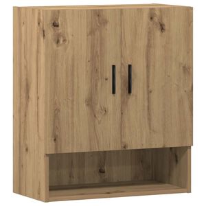 vidaXL Wall Cabinet Artisan Oak 60x31x70 cm Engineered Wood